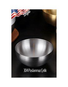 Tıraş Tası 304 Paslanmaz Çelik
