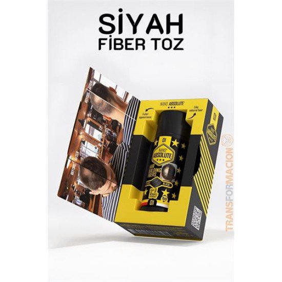 Saç Dolgunlaştırıcı Fiber Topik Toz SİYAH 50 Gram Saç Dolgunlaştırıcı Fiber Topik Toz SİYAH 50 Gram