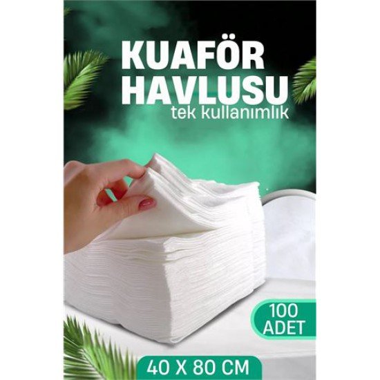 Tek Kullanımlık Kuaför Havlusu - Berber Havlusu Spa Havlusu Medikal Havlu 100 Ad Tek Kullanımlık Kuaför Havlusu - Berber Havlusu Spa Havlusu Medikal Havlu 100 Ad