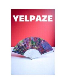 Desenli Yelpaze – Renkli ve Şık Figürlü Tasarım