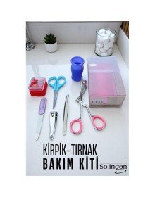 Manikür Seti  6 Parça Profesyonel Tırnak ve Kaş Bakım Seti Merys Solingen