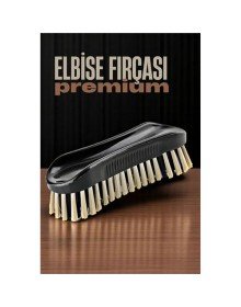 Sert Kıllı Elbise Fırçası - Pantolon Paça Fırçası -  Ayakkabı Bot Süet Nubuk Fırçası