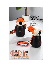 Inox Çelik Hafif Çocuk Matarası 500 ml KAPASİTELİ