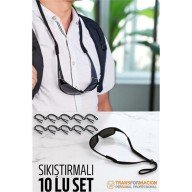 Gözlük İpi Ayarlanabilir Sıkıştırmalı Gözlük İpi 10 lu SET Gözlük İpi Ayarlanabilir Sıkıştırmalı Gözlük İpi 10 lu SET