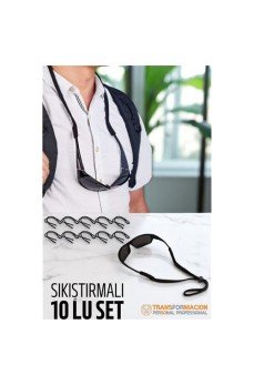 Gözlük İpi Ayarlanabilir Sıkıştırmalı Gözlük İpi 10 lu SET Gözlük İpi Ayarlanabilir Sıkıştırmalı Gözlük İpi 10 lu SET