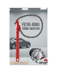 Zincirli Filtre Sökme Anahtarı - Boru Sökme Anahtarı