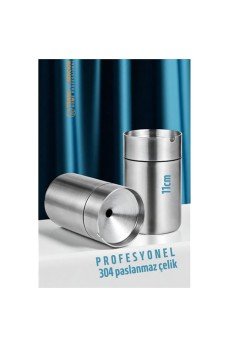 Duman Vermeyen At Sönsün Küllük - Çelik Metal Kül Tablası -Masaüstü Küllük