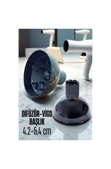 Fön Için Difüzör Başlık 4.2 cm ile 5.4 cm Uyumlu