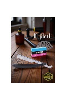 Berber Usturası - 10 Jiletli Türk Tipi Berber Tıraş Usturası Berber Usturası - 10 Jiletli Türk Tipi Berber Tıraş Usturası