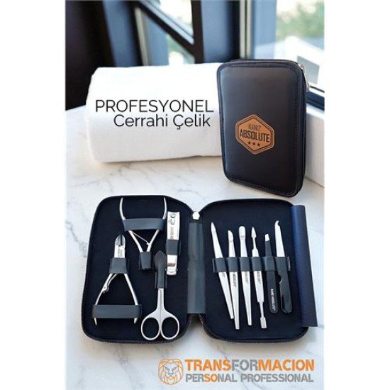 Manikür Pedikür Seti Profesyonel 304 Cerrahi Paslanmaz Çelik Manikür Pedikür Seti Profesyonel 304 Cerrahi Paslanmaz Çelik