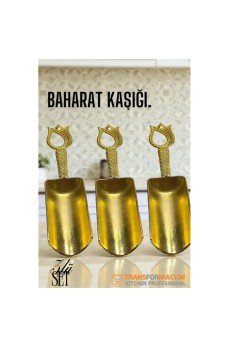 Baharat Kaşığı 3 lü SET