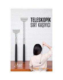 Sırt Kaşıyıcı - Telekopik 56 cm Sırt Kaşıma Aparatı Hanımeli 2 li SET