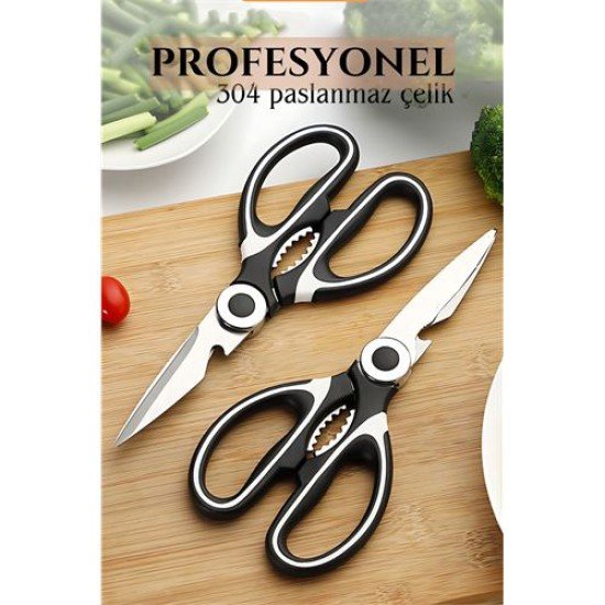 Tavuk Makası Profesyonel 304 Çelik Mutfak Makası Tavuk Makası Profesyonel 304 Çelik Mutfak Makası