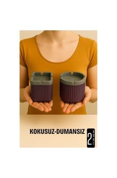 Kokusuz Dumansız Küllük - 2 li Küllük Seti Kafe Küllüğü Restoran Küllüğü Masaüstü Küllük Kokusuz Dumansız Küllük - 2 li Küllük Seti Kafe Küllüğü Restoran Küllüğü Masaüstü Küllük