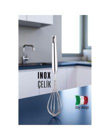 Inox Çelik Çırpıcı Italyan Dizayn