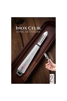 Inox Soyacak - Sebze Soyacağı - Kabak Dolma Oyacağı 2 li SET
