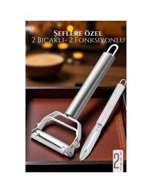 Soyacak - Sebze Soayacağı - Oyacak Soyacak Seti Dilimele Kazıma Profesyonel