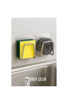 Inox Bulaşık Sübgerlik Stant- Mutfak Askısı Profesyonel 2 li SET Inox Bulaşık Sübgerlik Stant- Mutfak Askısı Profesyonel 2 li SET