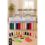 Dikiş Seti - 42 Parça Renkli Dikiş Seti – Mezuralı, Taşınabilir, Hobi ve Onarım İçin Dikiş Seti - 42 Parça Renkli Dikiş Seti – Mezuralı, Taşınabilir, Hobi ve Onarım İçin