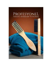 Nubuk Süet Paça Fırçası - Hassas Ayakkabılar İçin Profesyonel Fırça