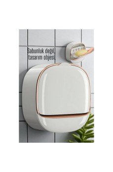 Tasarım Obje Sabunluk - Kendinden Yapışkanlı Sabunluk