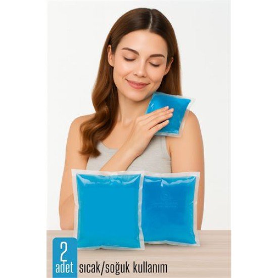 Sıcak Soğuk Kompres Jel 2 Lİ PAKET Cold Pack Hot Pack Şişlik Önleyici, Kas Rahatlatıcı Sıcak Soğuk Kompres Jel 2 Lİ PAKET Cold Pack Hot Pack Şişlik Önleyici, Kas Rahatlatıcı