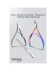 3’lü Paslanmaz Manikür Seti – Tırnak Makası, Et Pens, Kavisli Makas | Evde Profesyonel Bakım