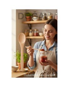 Doğal Gürgen Baharat Kaşığı – 13 cm, Mini Boy, Şık ve Pratik Mutfak Yardımcısı