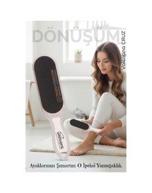 Peeling Çift Taraflı Ayak Törpüsü  Nasır Giderici Ölü Deri Pedikür Aleti Solingen Professional