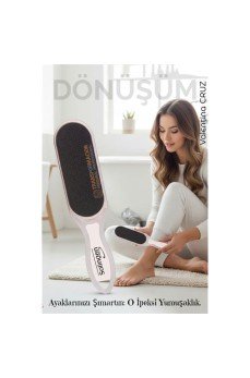 Peeling Çift Taraflı Ayak Törpüsü  Nasır Giderici Ölü Deri Pedikür Aleti Solingen Professional