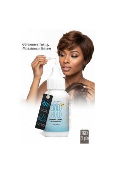 Protez Saç Yapıştırıcı - Peruk ve Keratin Kaynak Saç İçin Görünmez ve Uzun Süreli Yapıştırıcı  Bold Hold