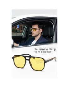 Gece Sürüş Görüş Parlama Önleyici  Gece Gözlüğü Sis Far Işık Önleyici Anti-Fog Gözlük