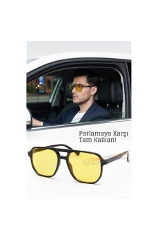 Gece Sürüş Görüş Parlama Önleyici  Gece Gözlüğü Sis Far Işık Önleyici Anti-Fog Gözlük