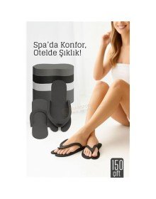 Tek Kullanımlık Spa Otel  Pedikür Terliği  150 Çift 2 MM Kalınlık