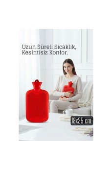 Kauçuk Sıcak Su Torbası –18x25 cm Termofor | Termal Torba Kauçuk Sıcak Su Torbası –18x25 cm Termofor | Termal Torba