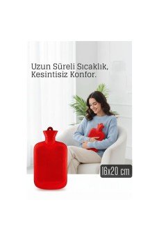 Kauçuk Sıcak Su Torbası –16x20 cm Termofor | Termal Torba Kauçuk Sıcak Su Torbası –16x20 cm Termofor | Termal Torba