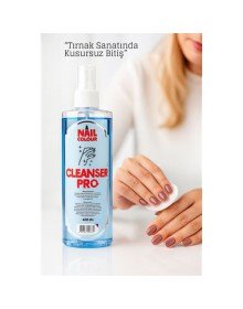 Profesyonel Tırnak Temizleyici – Jel & Akrilik İçin 400 ml Spray Nail Cleanser