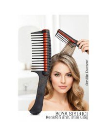 Profesyonel Saç Boyama Tarağı – Renk Ayırıcı & Boya Sıyırıcı Kuaför Tarağı