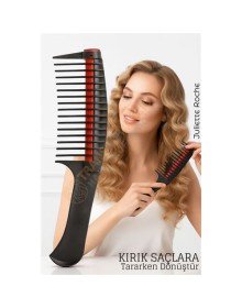 Profesyonel Kırık Saç Temizleyici Tarak - Saç Bakım Krem Protein Dağıtıcı Tarak Bukle Tarağı