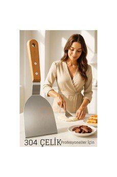 Profesyonel Mutfak Spatulası- Hamur Börek Et Spatulası Profesyonel Şef Kalitesi