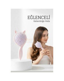 Doğal Antistatik Hava Yastıklı Saç Fırçası - Dolaşık Saç Açıcı Tarak