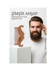 Ahşap Sakal ve Bıyık Tarağı – Antistatik Şimşir Tarak