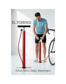 El Pompası Bisiklet Scooter Motosiklet Lastik Şişirici Profesyonel Şişirme
