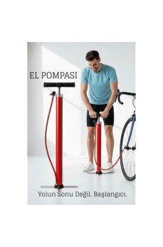 El Pompası Bisiklet Scooter Motosiklet Lastik Şişirici Profesyonel Şişirme