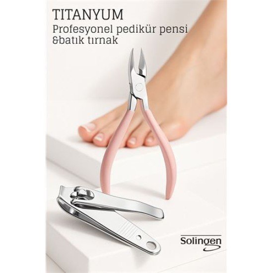 Pedikür Makası - Batık Tırnak Makası Profesyonel Set Pedikür Makası - Batık Tırnak Makası Profesyonel Set