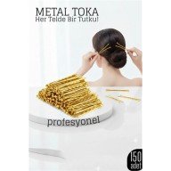 150’li Gold Metal Tel Toka Seti – Profesyonel Saç Şekillendirme İçin 150’li Gold Metal Tel Toka Seti – Profesyonel Saç Şekillendirme İçin