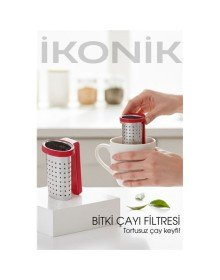 Bitki Çayı Filtresi - Her Bardağa Uyumlu, Tortusuz Demleme