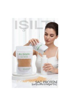 Saç Bakım Proteini Yıpranmış Saçlar İçin 50g Hair Protein