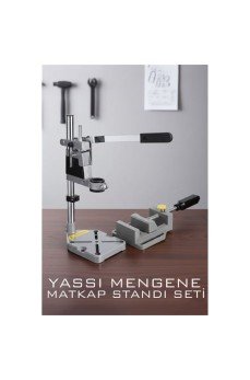 Tezgah Üstü Matkap Standı  + Tezgah Mengenes Seti