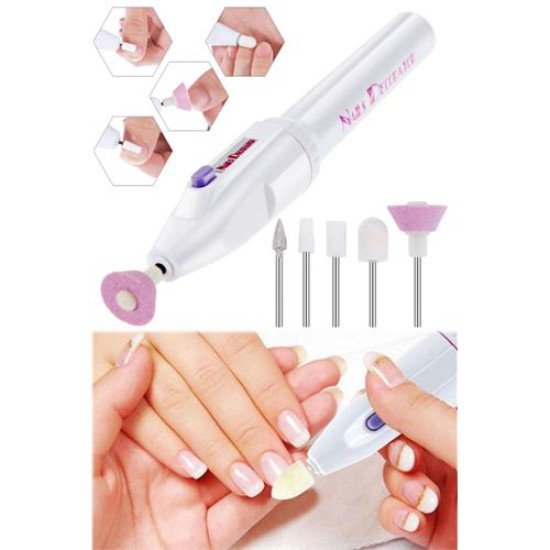 Manikür Pedikür Tırnak Törpü Seti Pilli Manikür Pedikür Tırnak Törpü Seti Pilli